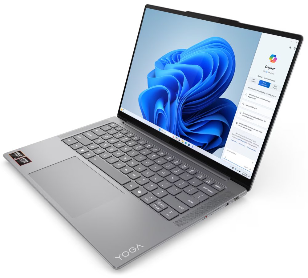 Lenovo Yoga 7 PRO 14ASP9 / Ryzen AI 9 365/ 32GB DDR5/ 1TB SSD/ Radeon Graphics/ 14,5"2,8K,OLED/ W11P/ šedý