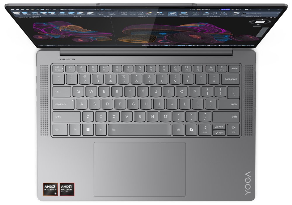Lenovo Yoga 7 PRO 14ASP9 / Ryzen AI 9 365/ 32GB DDR5/ 1TB SSD/ Radeon Graphics/ 14,5"2,8K,OLED/ W11P/ šedý