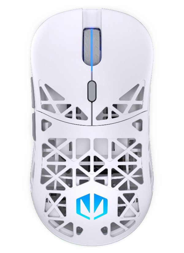 Endorfy myš LIV Plus Onyx White Wireless / PAW3395 / Khail GM 8.0 / bezdrátová / ultralehká / dockovací stanice / bílá