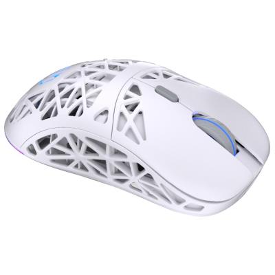 Endorfy myš LIV Plus Onyx White Wireless / PAW3395 / Khail GM 8.0 / bezdrátová / ultralehká / dockovací stanice / bílá