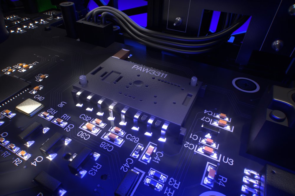 Endorfy myš LIV Wireless / PAW3311 / Khail GM 4.0 / ARGB / bezdrátová / ultralehká / černá