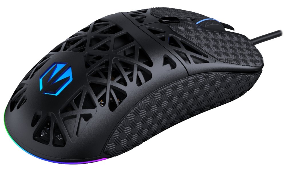 Endorfy myš LIV / PAW3311 / Khail GM 4.0 / ARGB / drátová / ultralehká / černá