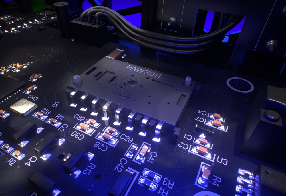 Endorfy myš LIV / PAW3311 / Khail GM 4.0 / ARGB / drátová / ultralehká / černá