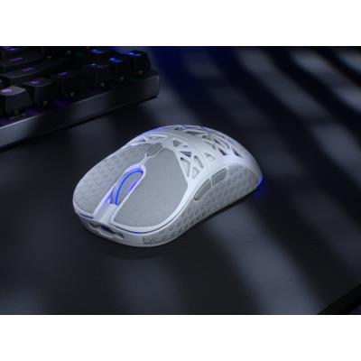 Endorfy myš LIV Wireless Onyx White / PAW3311 / Khail GM 4.0 / ARGB / bezdrátová / ultralehká / bílá