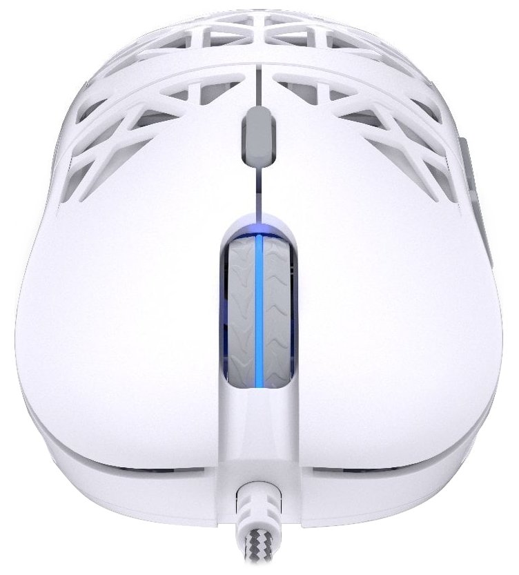 Endorfy myš LIV Onyx White / PAW3311 / Khail GM 4.0 / ARGB / drátová / ultralehká / bílá