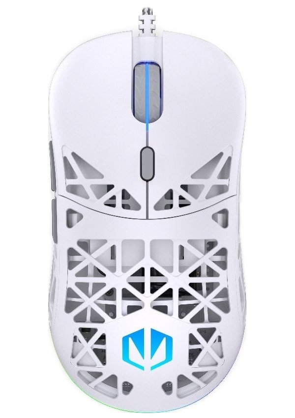 Endorfy myš LIV Onyx White / PAW3311 / Khail GM 4.0 / ARGB / drátová / ultralehká / bílá