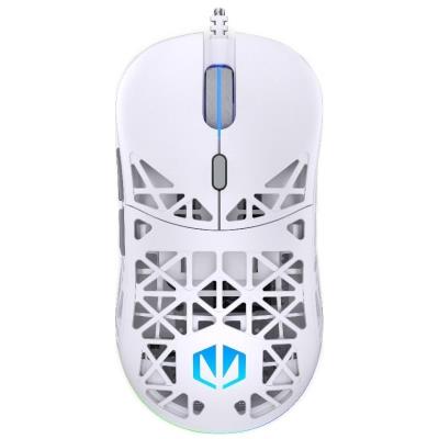 Endorfy myš LIV Onyx White / PAW3311 / Khail GM 4.0 / ARGB / drátová / ultralehká / bílá