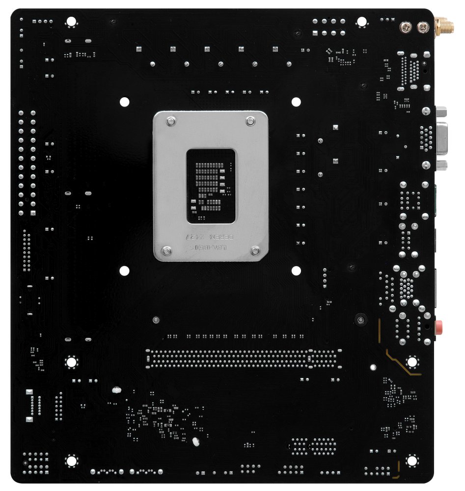 ASRock H810M-X WIFI / Intel H810 / LGA1851 / 2x DDR5 / M.2 / VGA / HDMI / DP / WiFi / mATX