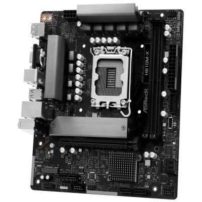 ASRock H810M-X / Intel H810 / LGA1851 / 2x DDR5 / M.2 / VGA / HDMI / DP / mATX