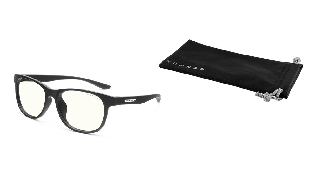 GUNNAR kancelářske/herní brýle RUSH ONYX * čírá skla * BLF 35 * NATURAL focus