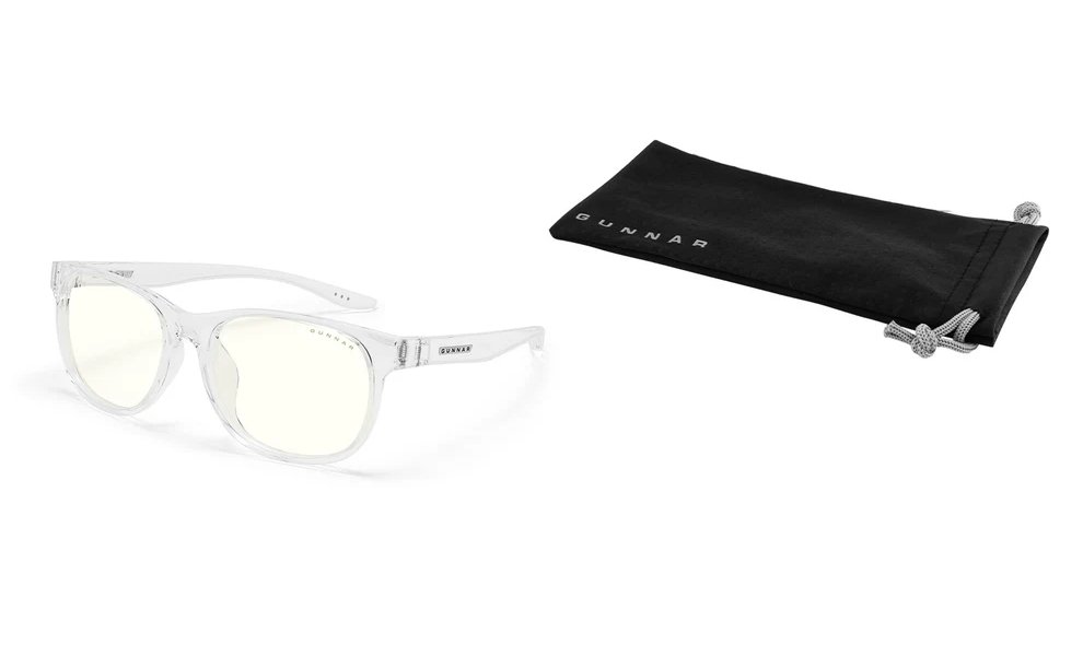 GUNNAR kancelářske/herní brýle RUSH CRYSTAL * čírá skla * BLF 35 * NATURAL focus