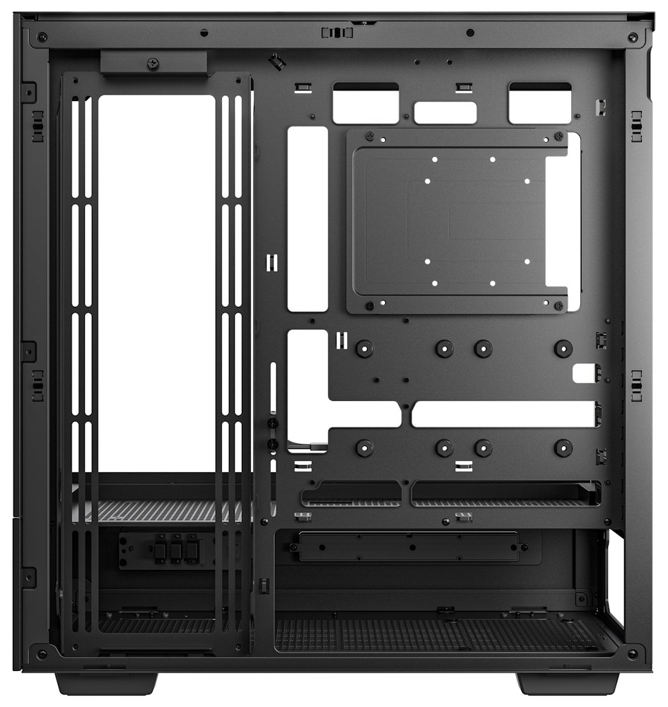 DEEPCOOL skříň CH690 DIGITAL ATX / 2xUSB 3.0 / USB-C / až 10x gan / panoramatická / černá