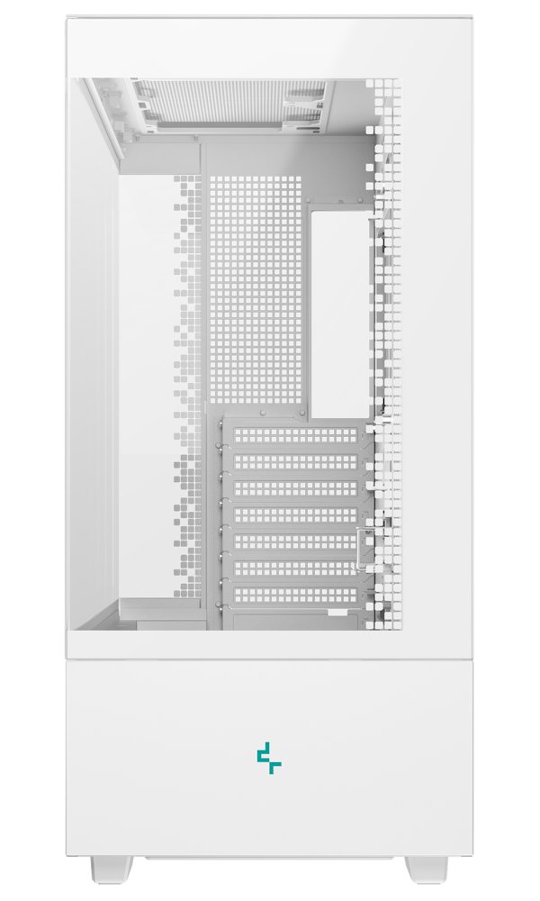 DEEPCOOL skříň CH690 DIGITAL ATX / 2xUSB 3.0 / USB-C / až 10x gan / panoramatická / bílá