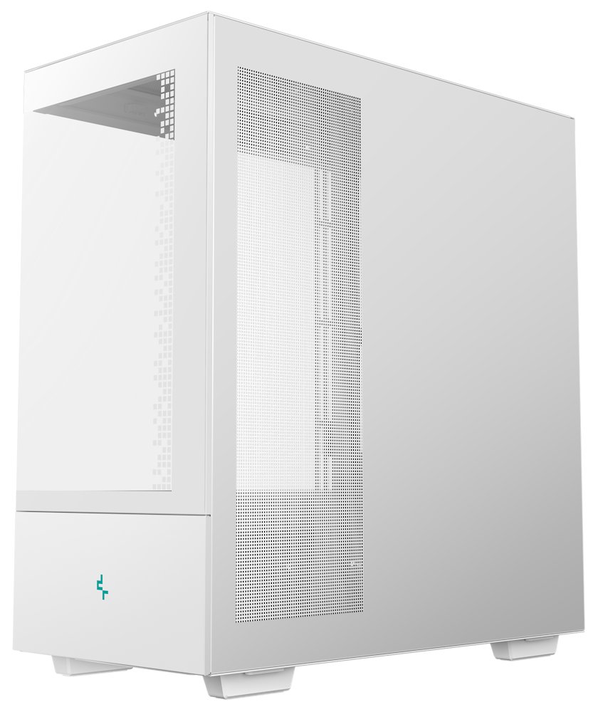DEEPCOOL skříň CH690 DIGITAL ATX / 2xUSB 3.0 / USB-C / až 10x gan / panoramatická / bílá