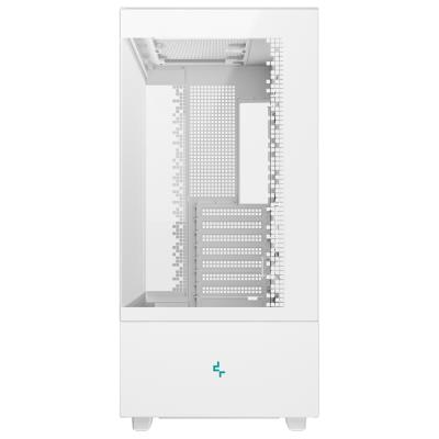 DEEPCOOL skříň CH690 DIGITAL ATX / 2xUSB 3.0 / USB-C / až 10x gan / panoramatická / bílá