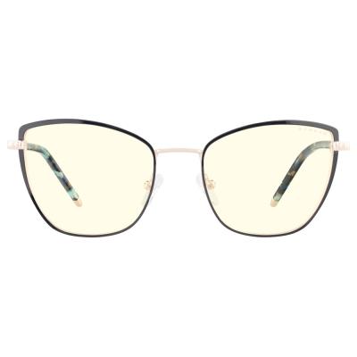 GUNNAR kancelářske/herní brýle  ERIKA INDIGO/GOLD čirá skla BLF 35 GUNNAR focus