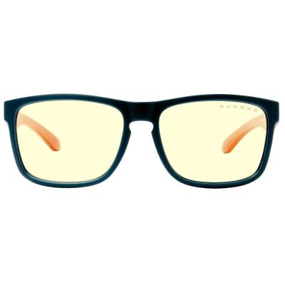 GUNNAR kancelářské/herní brýle INTERCEPT ASSASSIN’s CREED MIRAGE EDITION INDIGO * jantarová skla * BLF 65 * GUNNAR focus