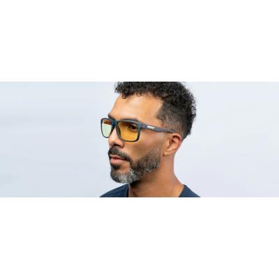 GUNNAR kancelářské/herní brýle INTERCEPT ASSASSIN’s CREED MIRAGE EDITION INDIGO * jantarová skla * BLF 65 * GUNNAR focus