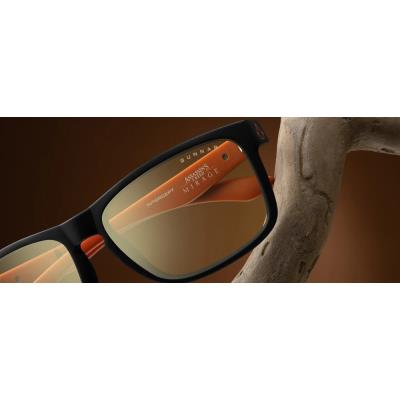 GUNNAR kancelářské/herní brýle INTERCEPT ASSASSIN’s CREED MIRAGE EDITION INDIGO * jantarová skla * BLF 65 * GUNNAR focus