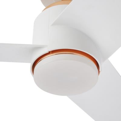IMMAX NEO LITE BEAUTY SMART LED stropní svítidlo s ventilátorem 18W, Wi-Fi, TUYA, růžové zlato-bílé