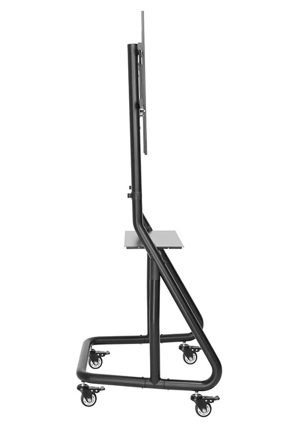 POŠKOZENÝ OBAL - Neomounts NS-M3800BLACK / Držák displeje /stojan+vozík/ 60"-100"/ VESA 1000X600/nosn. 100kg/nast.výšky/černý