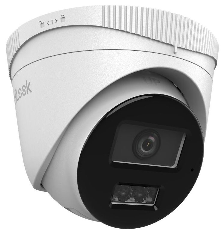OPRAVENÉ - HiLook Powered by HIKVISION/ IPC-T280HA-LU/ Turret/ 8Mpix/ 2.8mm/ Smart Hybrid Light/ MD2.0/ IP67/ IR 30m