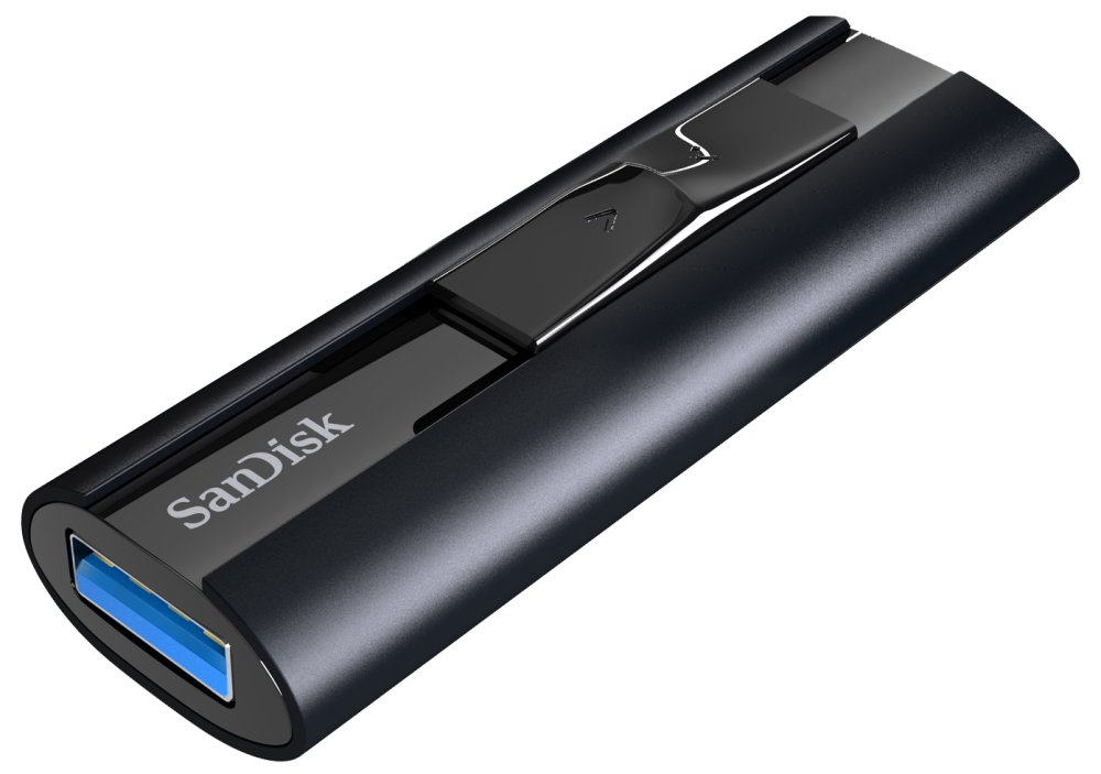 SanDisk Extreme PRO 1TB / USB Type-A / USB 3.2 Gen 1 / R: Up to 420MB/s / W: Up to 380MB/s