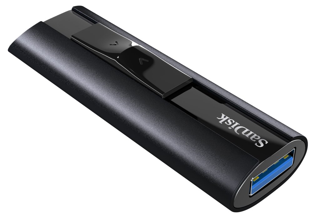 SanDisk Extreme PRO 128GB / USB Type-A / USB 3.2 Gen 1 / R: Up to 420MB/s / W: Up to 380MB/s