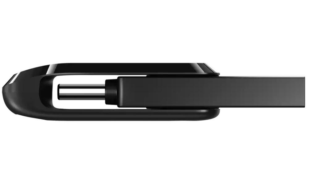 SanDisk Ultra Dual Drive Go 256GB / USB Type-C + USB Type-A / USB 3.2 Gen 1 / černá