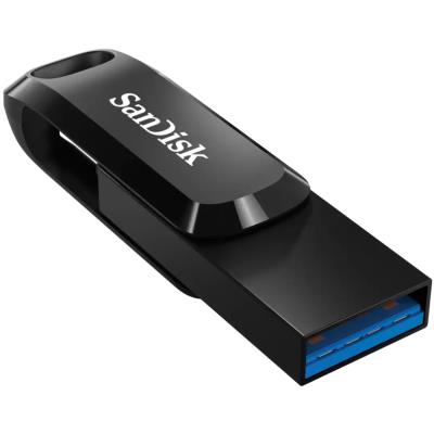 SanDisk Ultra Dual Drive Go 128GB / USB Type-C + USB Type-A / USB 3.2 Gen 1 / černá