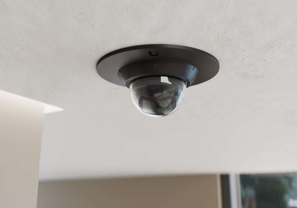 Ubiquiti UniFi AI Dome Camera Flush Mount B - Instalační krabice na strop/zeď pro UniFi AI Dome, zápustná, černá