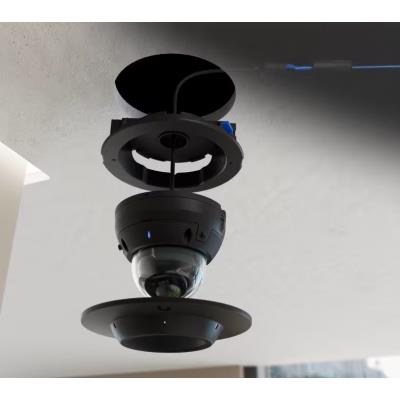 Ubiquiti UniFi AI Dome Camera Flush Mount B - Instalační krabice na strop/zeď pro UniFi AI Dome, zápustná, černá
