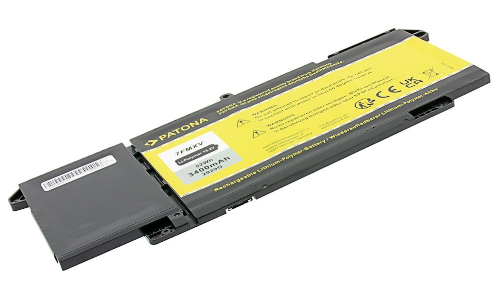 ROZBALENÉ - PATONA baterie pro ntb DELL Latitude 5320/7320/7420/7520 3400mAh Li-Pol 15,2V 7FMXV