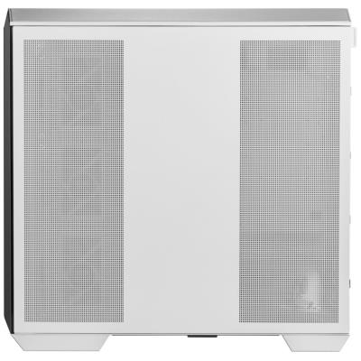 POUŽITÉ - MSI skříň MAG PANO M100R PZ White/ bez zdroje/ levé a přední sklo/ 4x 120 mm A-RGB fan/ 1x USB-C/ 1x USB3.2/ ...