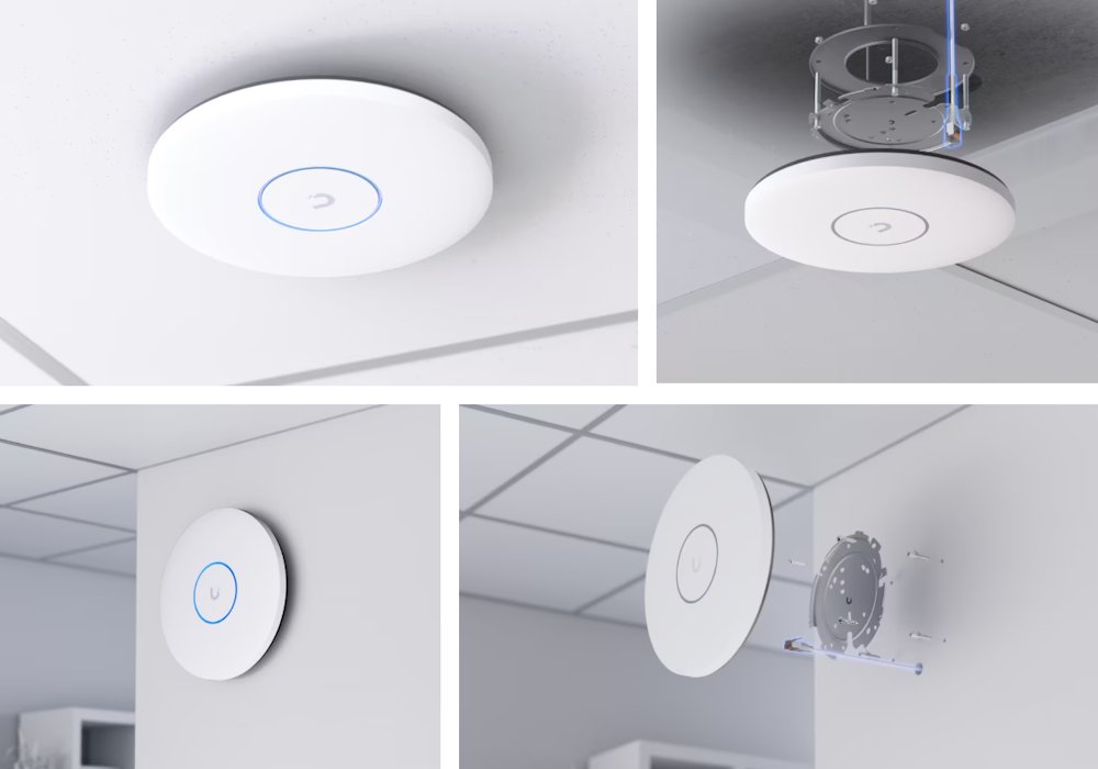 Ubiquiti UniFi U7 Pro XGS - Wi-Fi 7 AP, 2.4/5/6GHz, až 15.1 Gbps, Spectral Radio, 1x 10GbE, PoE++ (bez PoE inj.), bílá