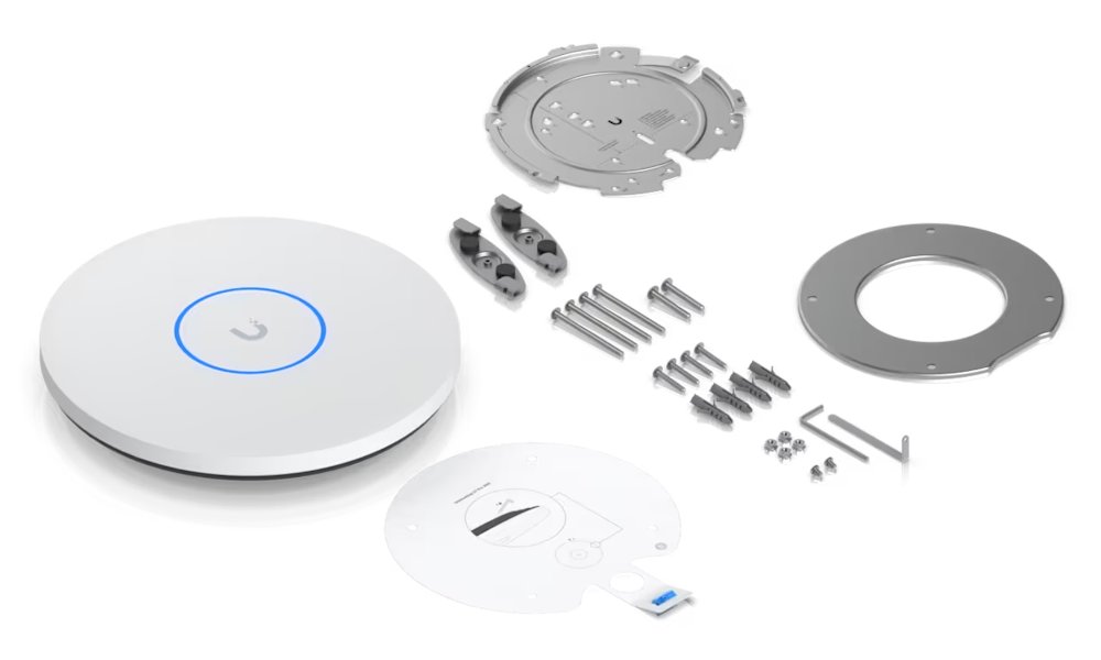 Ubiquiti UniFi U7 Pro XGS - Wi-Fi 7 AP, 2.4/5/6GHz, až 15.1 Gbps, Spectral Radio, 1x 10GbE, PoE++ (bez PoE inj.), bílá