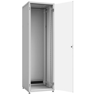 Solarix rozvaděč LC-50 42U, 600x800 RAL 7035, skleněné dveře