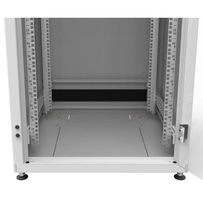 Solarix rozvaděč LC-50 42U, 600x800 RAL 7035, skleněné dveře