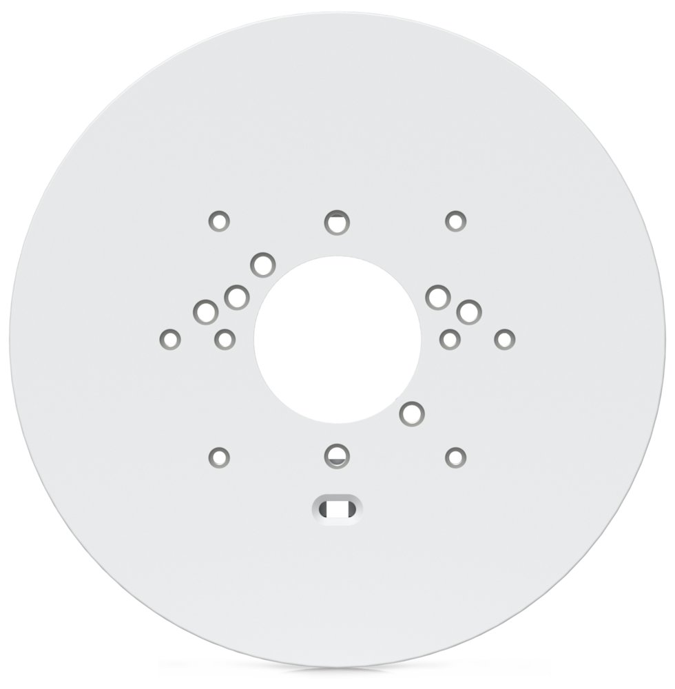 Ubiquiti UniFi Gang Box Mounting Plate - Instalační deska na zeď pro kamery UniFi Pro, Bullet, Dome, Turret, PTZ, bílá