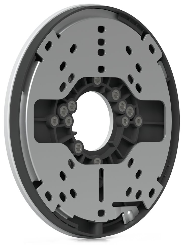 Ubiquiti UniFi Gang Box Mounting Plate - Instalační deska na zeď pro kamery UniFi Pro, Bullet, Dome, Turret, PTZ, bílá