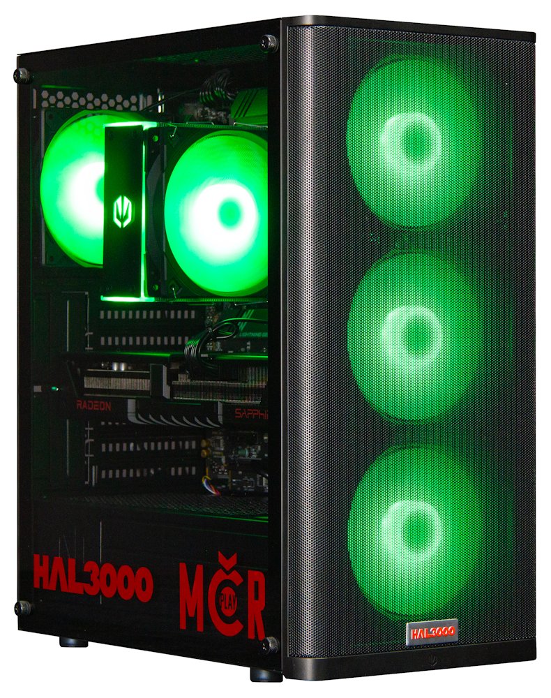 HAL3000 MČR Finale Pro / AMD Ryzen 5 7600/ 32GB DDR5/ RX 9070/ 1TB PCIe SSD/ WiFi/ W11