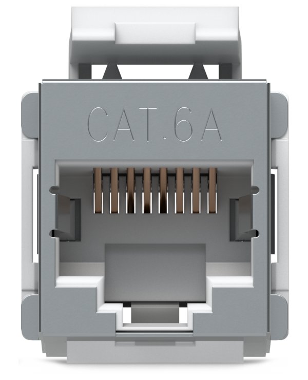 Ubiquiti Cat6A Keystone Coupler, 12-Pack - Keystone spojka Cat6A, sada 12ks