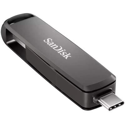 SanDisk Extreme PRO Dual Drive 1TB / USB Type-C + USB Type-A / USB 3.2 Gen 1 / kov / černá
