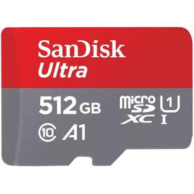 SanDisk Ultra microSDXC 512GB / A1 Class 10 UHS-I / up to 150MB/s / + SD adaptér