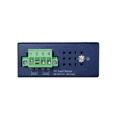 Planet IGS-514PT kompaktní průmyslový L2/L4 switch, 4x1Gb, 1x1G SFP, 4x1Gb PoE+ 802.3at 120W, -40~75°C, IP30, fanless