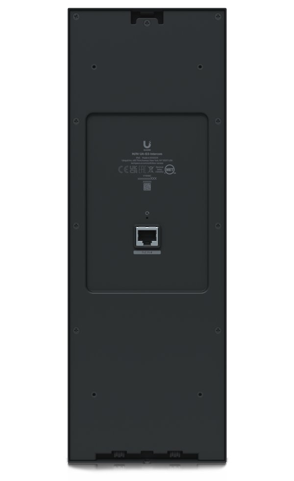 Ubiquiti UniFi Access G3 Intercom - Interkom, 2Mpx kamera, obousměrné audio, 7" dotykový displej, IP65, černá
