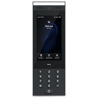 Ubiquiti UniFi Access G3 Intercom - Interkom, 2Mpx kamera, obousměrné audio, 7" dotykový displej, IP65, černá