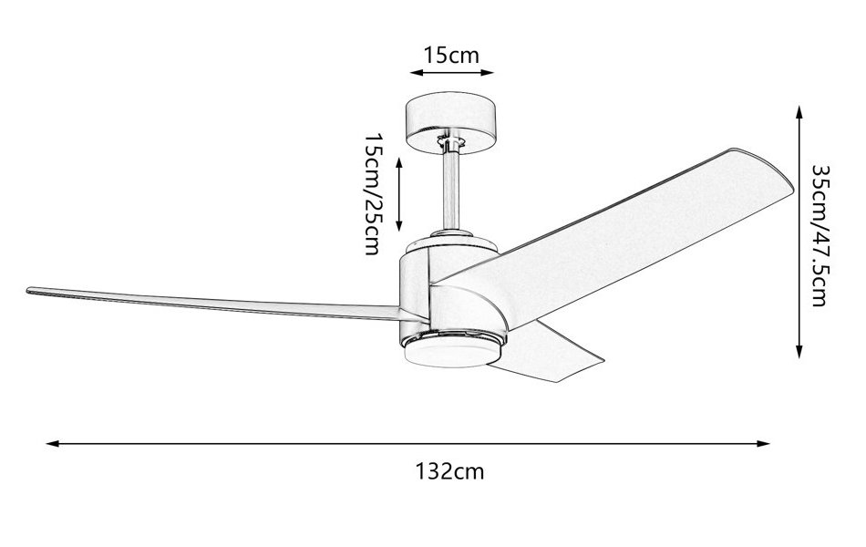 IMMAX NEO LITE BEAUTY SMART LED stropní svítidlo s ventilátorem 18W, Wi-Fi, TUYA, růžové zlato-černé