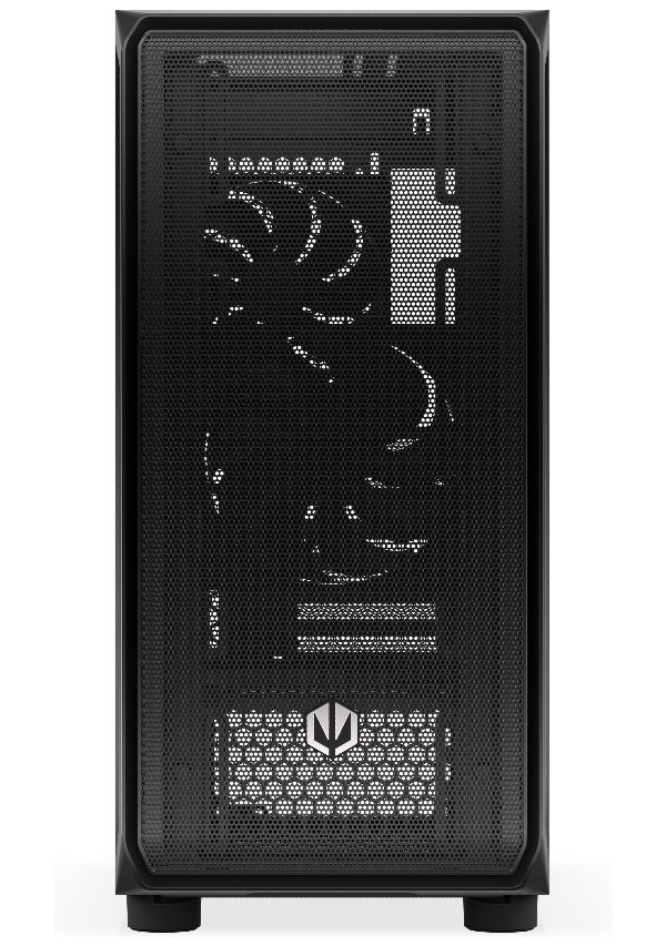 Endorfy skříň Arx 500 Core / ATX / 2 x 140mm fan (až 7 fans) / 2xUSB-A / USB-C / tvrzené sklo  / mesh panel /  černá