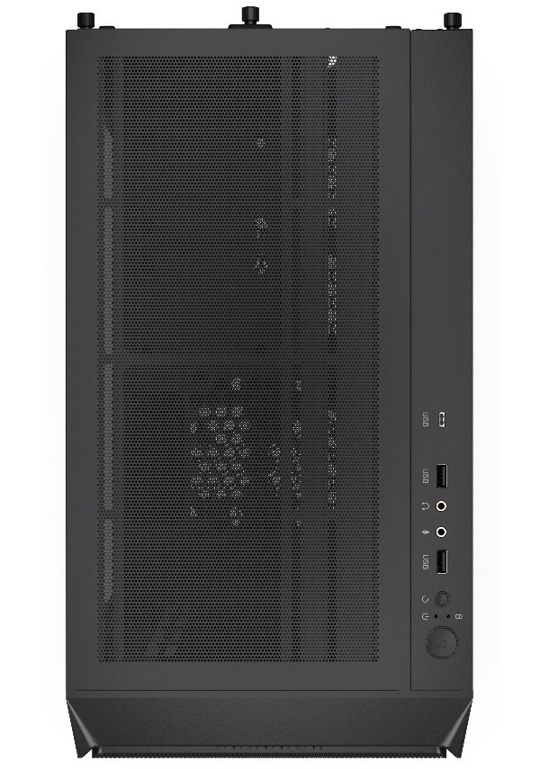 Endorfy skříň Arx 500 Core / ATX / 2 x 140mm fan (až 7 fans) / 2xUSB-A / USB-C / tvrzené sklo  / mesh panel /  černá